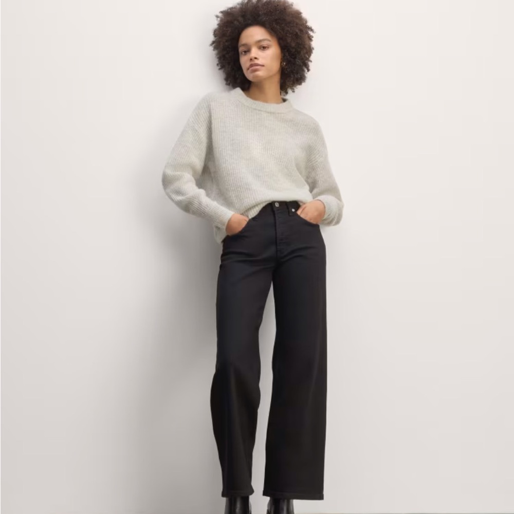 The Cocoon Crew in Alpaca In Almond Gray Beige Size XL